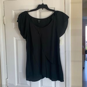 Womens polyester layer top